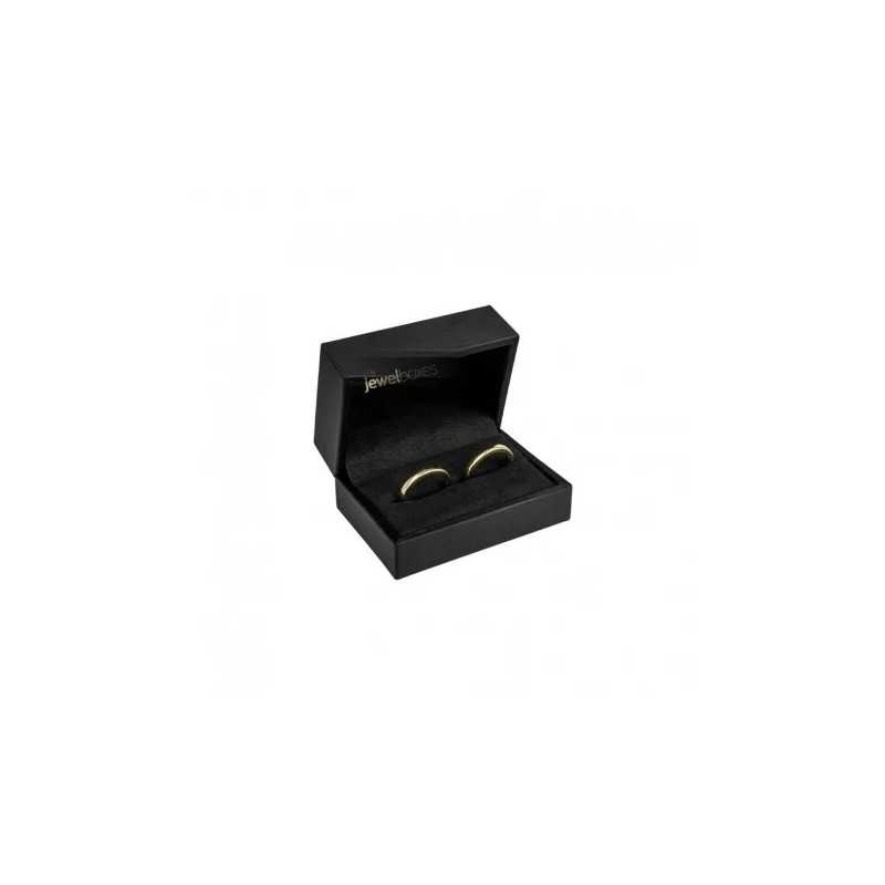 Astuccio per fedi nuziali 70×50×40 mm - MAN4A-N | MyJewelBoxes