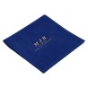 Pochon en suédine Bleu 100×100 mm BAN73-A | MyJewelBoxes