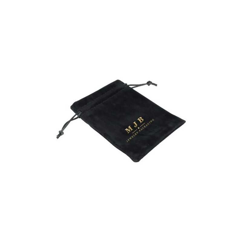 Sacchetto in similcamoscio nero 105×145 mm BAN61N | MyJewelBoxes