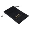 Pochon en suédine noir 120×180 mm BAN62N | MyJewelBoxes