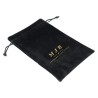 Pochon en suédine noir 135×200 mm BAN63N | MyJewelBoxes