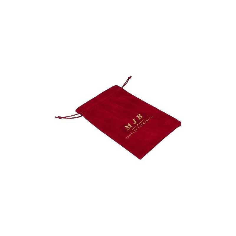 Bolsa de camurça sintética Bordô 135×200 mm BAN63B | MyJewelBoxes