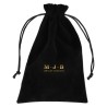 Bolsa de antelina negra 135×200 - MJB Jewelry Packaging