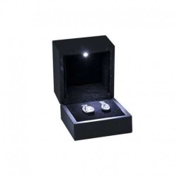 Écrin à lumière LED pour Boucles d'oreilles 60×65×50 mm | MyJewelBoxes