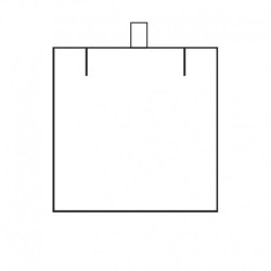 Etui mit LED-Licht für Anhänger 60×65×50 mm LED3C | MyJewelBoxes
