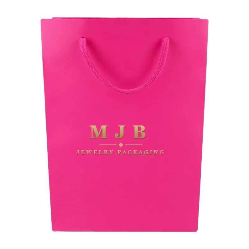 Shopper di Carta Opaca 180x250x100 mm · Fucsia · BPM180FX