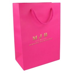 Sac en Papier Mat 180x250x100 mm · Fuchsia · BPM180FX