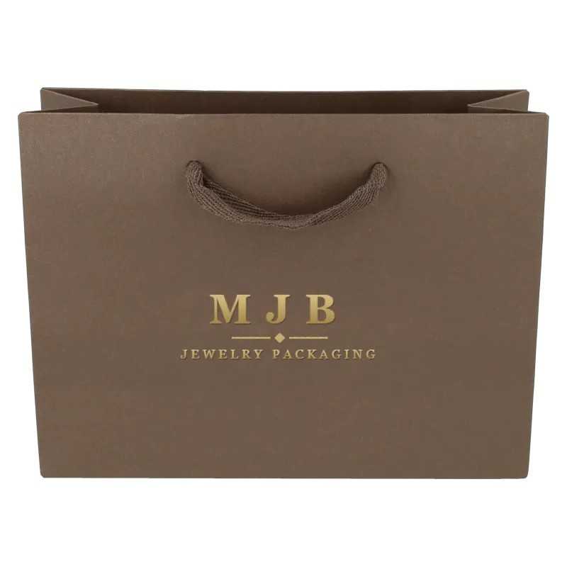 Sac Papier Éco 200x150x70 Marron | MyJewelBoxes