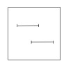 Jewellery tray for wedding rings 160x225x30 mm - Black