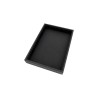 Jewellery tray for universal use 160x225x30 mm - Black