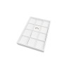Jewellery tray for rings 160x225x30 mm - White | MyJewelBoxes