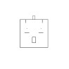 Foam insert for sets 71x66 mm - Black | MyJewelBoxes