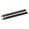 Bloc mousse pour bracelets 22x210 mm - Noir | MyJewelBoxes