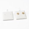 Schaumstoffeinsatz für Ohrringe 46x50 mm - Weiß | MyJewelBoxes