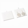 Foam insert for earrings 71x66 mm - White | MyJewelBoxes