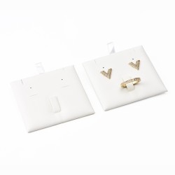 Bloc mousse pour parures 71x66 mm - Blanc | MyJewelBoxes