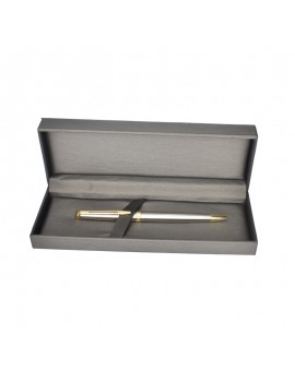 Estuche forrado en polipiel para boligrafo o estilografica