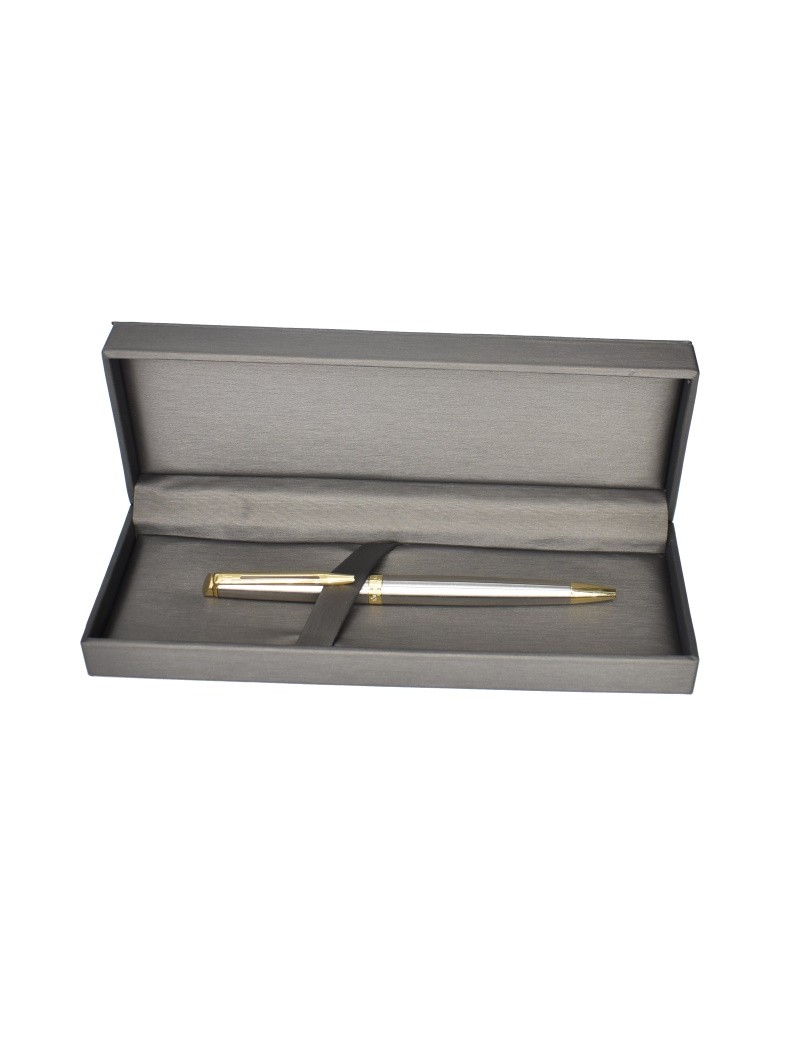 Estuche forrado en polipiel para boligrafo o estilografica