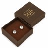 SAV0 box closed, showing the customisable gold logo on the lid
