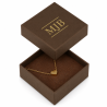 SAV3 box closed, showing the customisable gold logo on the lid