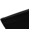 Estuche blando con terciopelo para gafas negro GAF6B-N, detalle del material