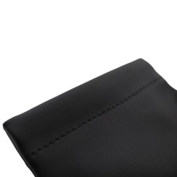 Estuche blando con terciopelo para gafas negro GAF6B-N, detalle del material