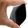Estuche blando con terciopelo para gafas negro GAF6B-N, en uso