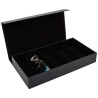 Caja para gafas negra con 5 compartimentos GAF9C-N, con unas gafas dentro