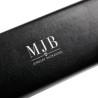 Estojo rígido para óculos preto 160×65×33 mm - GAF1R-N com o logótipo MJB estampado, vista 4