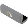 Estojo rígido pequeno para óculos cinzento 155×55×36 mm - GAF2R-G com o logótipo MJB estampado, vista 2