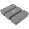 Astuccio rigido grande per occhiali grigio 167×64×42 mm - GAF3R-G con il logo MJB stampato a caldo, vista 4