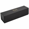 Étui à lunettes pliable noir 170×50×45 mm - GAF4P-N avec le logo MJB marqué à chaud, vue 1