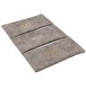 Grey Soft Velvet-Lined Glasses Case 178×85×5 mm - GAF6B-G with the MJB logo stamped, view 6