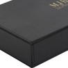 Caja para gafas negra con 5 compartimentos 301×168×52 mm - GAF9C-N con el logotipo MJB estampado, vista 4