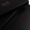 Caja para gafas negra con 12 compartimentos 468×235×50 mm - GAF10C-N con el logotipo MJB estampado, vista 2
