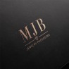 Caja para gafas negra con 12 compartimentos 468×235×50 mm - GAF10C-N con el logotipo MJB estampado, vista 6