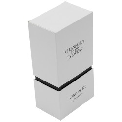Kit de limpieza para gafas 140×75×50 mm - GAF11K con el logotipo MJB estampado, vista 1