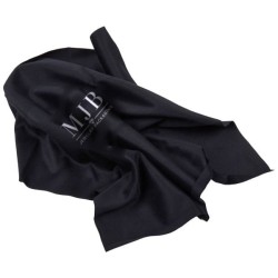 Paño de microfibra personalizado para gafas negro 300×350 mm - GAF13L-N con el logotipo MJB estampado, vista 4