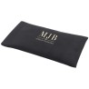 Estuche blando con terciopelo para gafas negro 178×85×5 mm - GAF6B-N con el logotipo MJB estampado