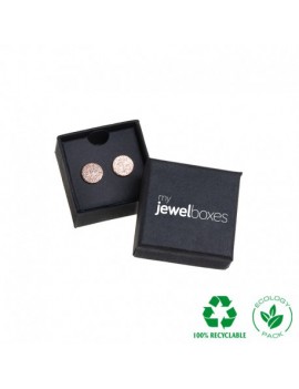 Caja ecológica de cartón para pendientes de joyeria y bisuteria WAS1 ECO