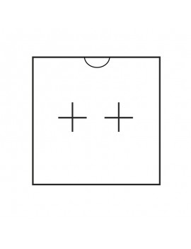 Caja ecológica de cartón para pendientes de joyeria y bisuteria WAS1 ECO