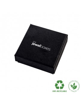 Caja ECOLOGICA joyeria PENDIENTES 65x65x25 mm. WAS3ECO