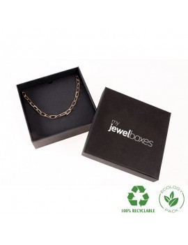 Caja ECOLOGICA joyeria COLLAR 120x120x32 mm. WAS9ECO