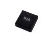 Oorbellendoosje 42×42×21 mm - WAS1-N, zwart, gesloten, zilverkleurig MyJewelBoxes-logo