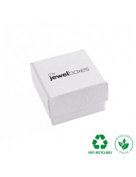 Caja ECOLOGICA joyeria ANILLO  51x51x33 mm. NEB2ECO
