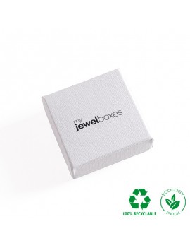Caja ECOLOGICA joyeria PENDIENTES 65x65x25 mm. NEB3ECO