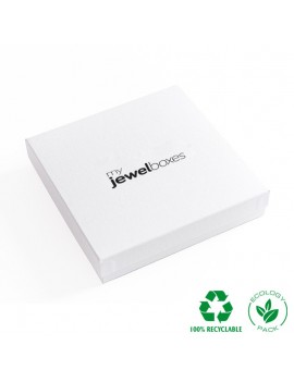 Caja ECOLOGICA joyeria COLLAR 167x167x32 mm. NEB11ECO