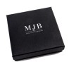Collierdoosje 120×120×32 mm - WAS9-N, zwart, gesloten, zilverkleurig MyJewelBoxes-logo