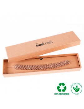 Caja ECOLOGICA joyeria PULSERA 233x53x25 mm. DAK6ECO