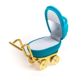 Kinder-Schmucketui für Ring oder Ohrringe 32×62×59 mm FAN1 | MyJewelBoxes